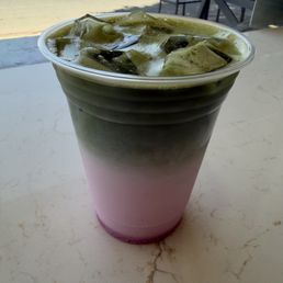 Strawberry matcha Strawberry matcha