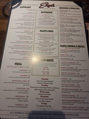 Menu photo 1 Enzo’s Bistro & Bar Issaquah, WA Menu photo 1 Enzo’s Bistro & Bar Issaquah, WA
