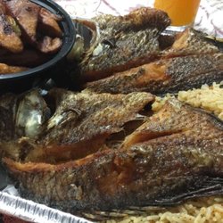Patience's African Cuisine - Fried fish n dry rice