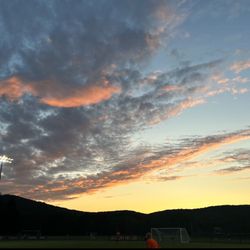 St. Bonaventure University - Sunset at the Soccer field