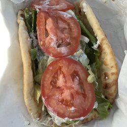 Carmelita's - Falafel gyro.