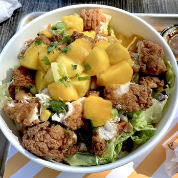 Starbird Chicken - Mango Cashew Crunch Salad - Chicken Shop Near Me - Campbell, California Starbird Chicken - Mango Cashew Crunch Salad - Chicken Shop Near Me - Campbell, California