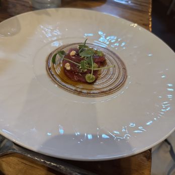 Earth at Hidden Pond - Tuna Sashimi - New American Near Me - Kennebunkport, Maine Earth at Hidden Pond - Tuna Sashimi - New American Near Me - Kennebunkport, Maine