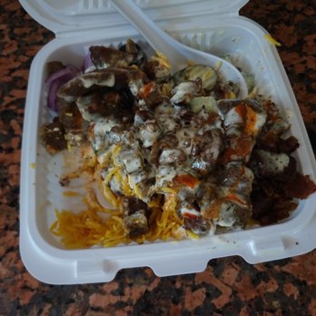 Gyro Mania - No amount of white sauce will soften that crisy old lamb meat - Pretty pathetic. - Halal Near Me - Bath Beach, New York Gyro Mania - No amount of white sauce will soften that crisy old lamb meat - Pretty pathetic. - Halal Near Me - Bath Beach, New York
