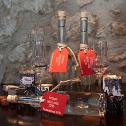Gasthof Pizzeria Weingarten - Geschenksidee -Grappa della Casa (von unserer Gartenpergola)