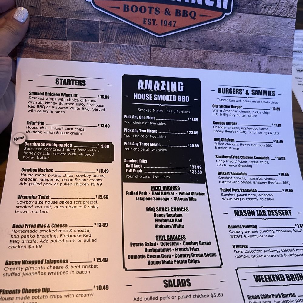 Foley Ranch, Boots & BBQ - Menu - Barbeque Near Me - Phoenix, Arizona Foley Ranch, Boots & BBQ - Menu - Barbeque Near Me - Phoenix, Arizona