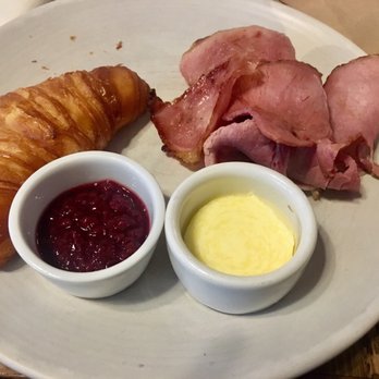 Jams - A la carte order... plain croissant and ham - New American Near Me - New York, New York