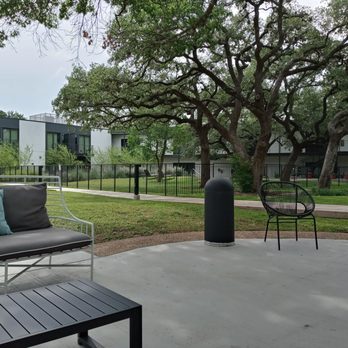 The Ruby Hotel & Bar - View of the grounds from an outdoor seating area. - Hotels Near Me - Round Rock, Texas The Ruby Hotel & Bar - View of the grounds from an outdoor seating area. - Hotels Near Me - Round Rock, Texas