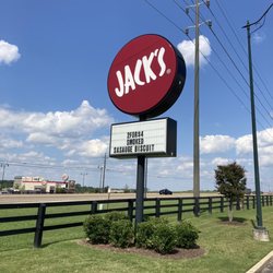 Jack's Family Restaurant - Sign in front of restaurant