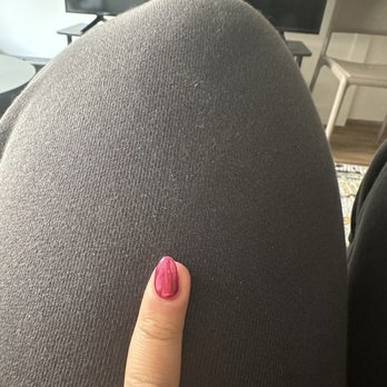 DAT Nail Salon - Tiny nail shifted all the way to the left lol - Massage Near Me - San Francisco, California