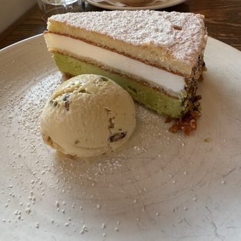 Como - Ricotta Pistachio Cake - Italian Near Me - Kirkland, Washington Como - Ricotta Pistachio Cake - Italian Near Me - Kirkland, Washington