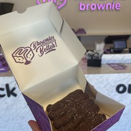 Boston cream blondie