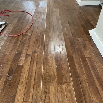 Kabolyn Company - Buckled floor because it was improperly installed - Handyman Near Me