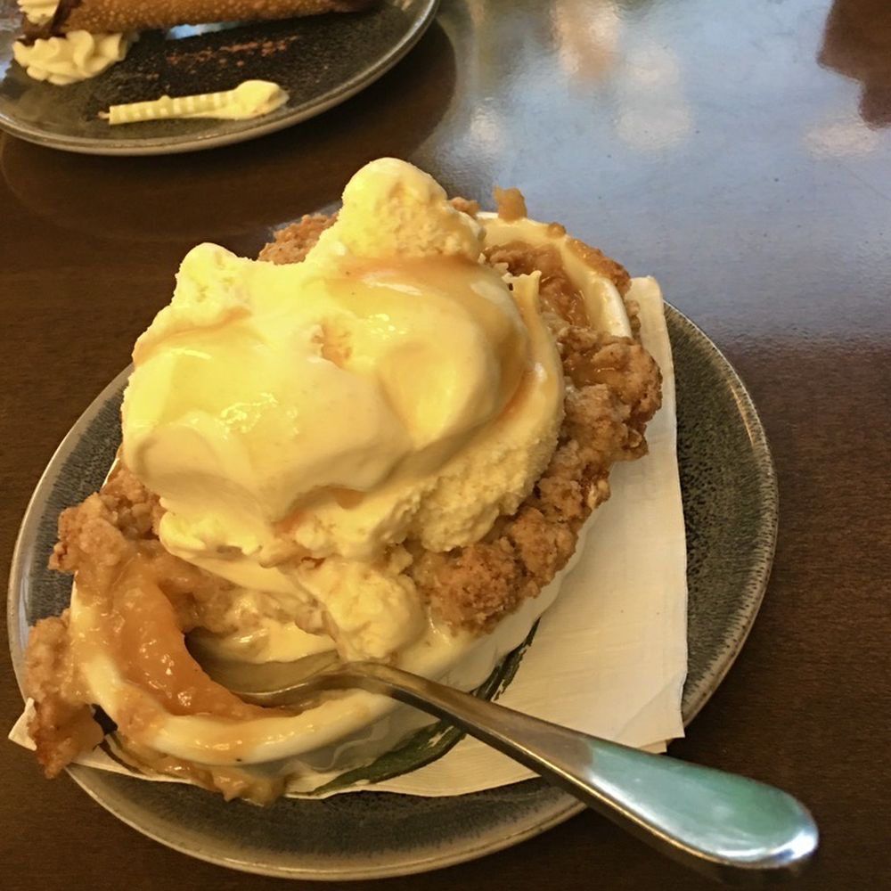 Alexandra's Restaurant - Peach Cardamom Crisp - New American Near Me - Ellicott City, Maryland