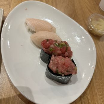Tora Tora Sushi - Yellowtail Nigiri 2pc, Negi Toro Nigiri 2pc - Asian Fusion Near Me - San Diego, California