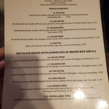 Sonora Thai Cuisine - Lunch menu - Thai Near Me - Sonora, California Sonora Thai Cuisine - Lunch menu - Thai Near Me - Sonora, California