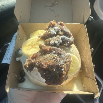 Cinnaholic - Banana Pancakes Roll - Bakeries Near Me - Carmel, Indiana Cinnaholic - Banana Pancakes Roll - Bakeries Near Me - Carmel, Indiana