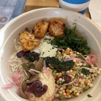 Luna Grill Market Place - Santorini Bowl - Greek Near Me - Irvine, California