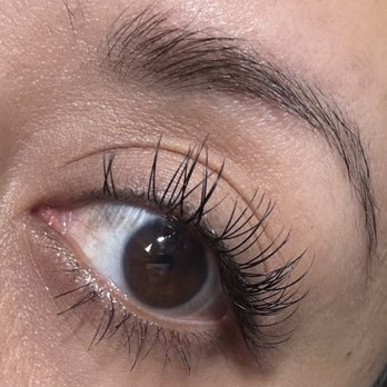 Lash Effect - 24 hrs after Alisa did my eyelash extensions - Eyelash Service Near Me - Mira Loma, California