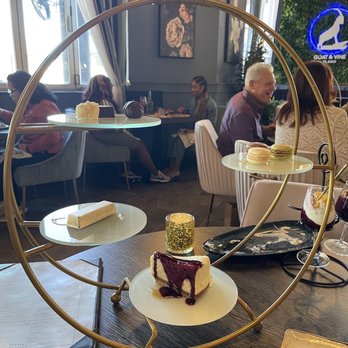 Goat & Vine Restaurant + Winery - Dessert Tower - Wine Bars Near Me - Plano, Texas