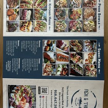 Fish & Things Poke Bar - Menu March 2026 - Poke Near Me - Elk Grove, California