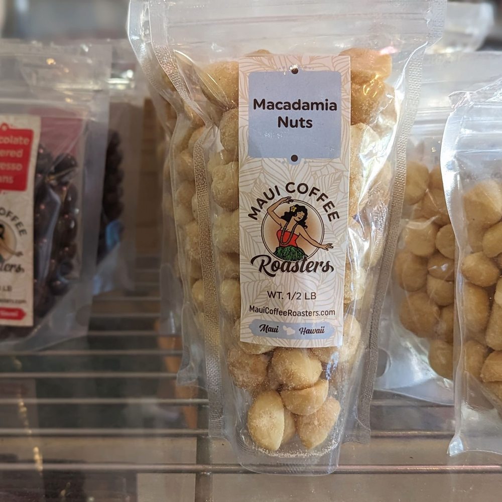 Maui Coffee Roasters - House made macadamia nuts - Coffee Roasteries Near Me - Kahului, Hawaii Maui Coffee Roasters - House made macadamia nuts - Coffee Roasteries Near Me - Kahului, Hawaii