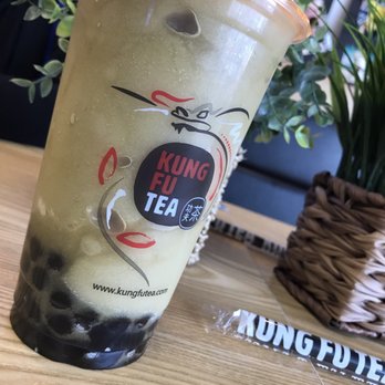 Kung Fu Tea - Apple Kiwi Apple kale - Bubble Tea Near Me - Modesto, California
