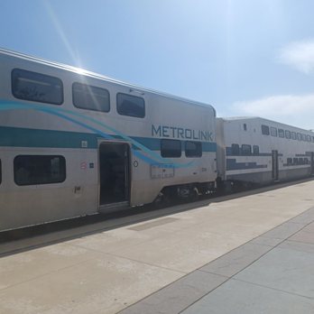 Montclair Metrolink Station - My westbound train at Montclair Station after I exited on track 1 - Public Transportation Near Me - Montclir, California Montclair Metrolink Station - My westbound train at Montclair Station after I exited on track 1 - Public Transportation Near Me - Montclir, California