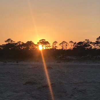 Dauphin Island Campground - Sunset - RV Parks Near Me - Dauphin Island, Alabama