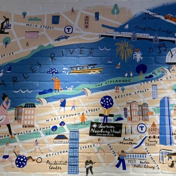 Levain Bakery - Back Bay, Boston - Pretty mural inside - Bakeries Near Me - Boston, Massachusetts Levain Bakery - Back Bay, Boston - Pretty mural inside - Bakeries Near Me - Boston, Massachusetts