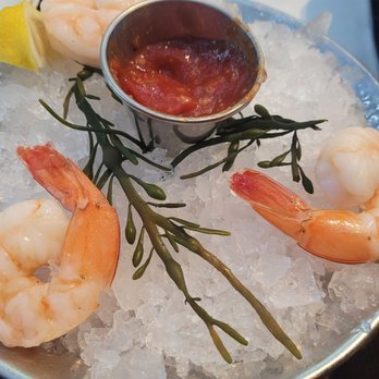 Cedars Steaks & Oysters - Partially eaten shrimp cocktail - Steakhouses Near Me - Mashantucket, Connecticut