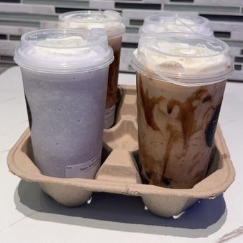 X Tea Cafe - Taro Smoothie, X Tea Signature Boba Milk Tea, Oreo Smoothie - Bubble Tea Near Me - Baldwin Park, California