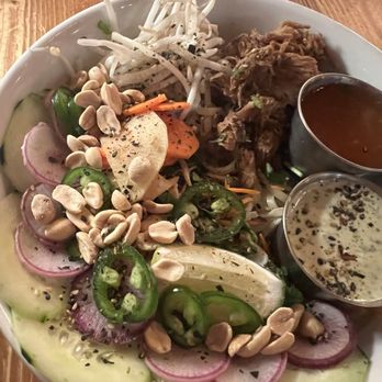 Heartwood Eatery - Bahn mi bowl - Salad Near Me - Nevada City, California Heartwood Eatery - Bahn mi bowl - Salad Near Me - Nevada City, California