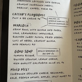 Kindred - Menu - Cocktail Bars Near Me - San Diego, California
