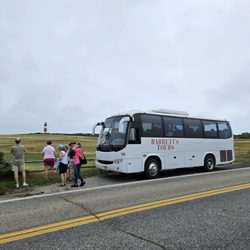 Barrett's Tours - Stopping at Sankaty Head lighthouse for pictures.
