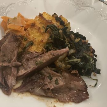 Blue Ruby Farm - Locally grown pork, chard, and fermented carrots. I've never tasted pork this rich in color and flavor before. - Attraction Farms Near Me - Browns Valley, California