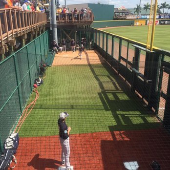 LECOM Park - Bullpen area - Stadiums & Arenas Near Me - Bradenton, Florida