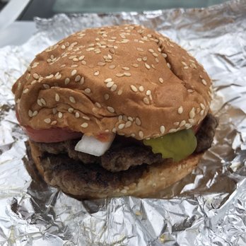 Five Guys - Hamburger (it comes with 2 patties) - Burgers Near Me - Markham, Ontario