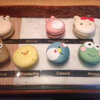 Crackle Creme - Funny macarons. Especially passion fruit pig. - Desserts Near Me - Vancouver, British Columbia