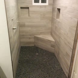 Curbless shower