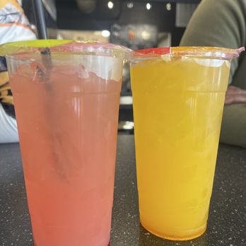Mi & Yu Noodle Bar - Strawberry lemonade 24oz Passion fruit lemonade 24oz - Asian Fusion Near Me - Baltimore, Maryland Mi & Yu Noodle Bar - Strawberry lemonade 24oz Passion fruit lemonade 24oz - Asian Fusion Near Me - Baltimore, Maryland
