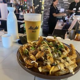 Curry fries are delicious! Curry fries are delicious!