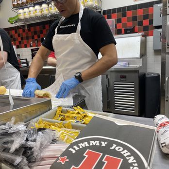 Jimmy John's - Preparing the food - Sandwiches Near Me - Louisville, Kentucky Jimmy John's - Preparing the food - Sandwiches Near Me - Louisville, Kentucky