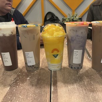 Landmark Tea - midnight a cocoa with cream cheese foam, wintermelon milk tea with coffee jelly, mango sticky rice slush, taro lava, boraan coffee - Tea Rooms Near Me - Las Vegas, Nevada Landmark Tea - midnight a cocoa with cream cheese foam, wintermelon milk tea with coffee jelly, mango sticky rice slush, taro lava, boraan coffee - Tea Rooms Near Me - Las Vegas, Nevada
