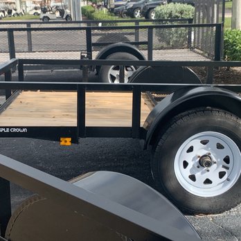 Wildar Golf Carts and Trailers - 5x8 trailer new, steel and wood floor. - Trailer Repair Near Me - Fort Pierce, Florida