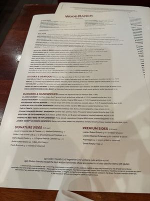 Menu photo 1 Wood Ranch Moorpark Moorpark, CA Menu photo 1 Wood Ranch Moorpark Moorpark, CA