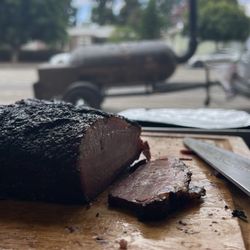 All Smiles BBQ - Lean smoked brisket