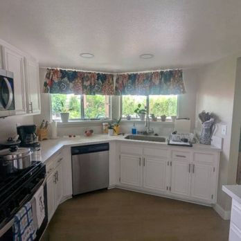 Desert Pride Construction & Painting - Old kitchen before with the old drop down ceiling. - General Contractors Near Me - Indio, California Desert Pride Construction & Painting - Old kitchen before with the old drop down ceiling. - General Contractors Near Me - Indio, California