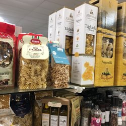 HomeGoods - Fresh Market, World Market, and Earth Fare have nothing on Home Goods when it comes to pasta and other Italian stuff.