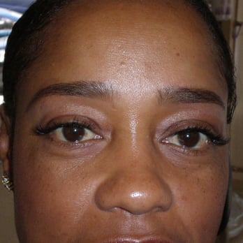 BomShele Beauty - After Eyebrow Sculpt and Faux Eyelash application - Skin Care Near Me - Plano, Texas